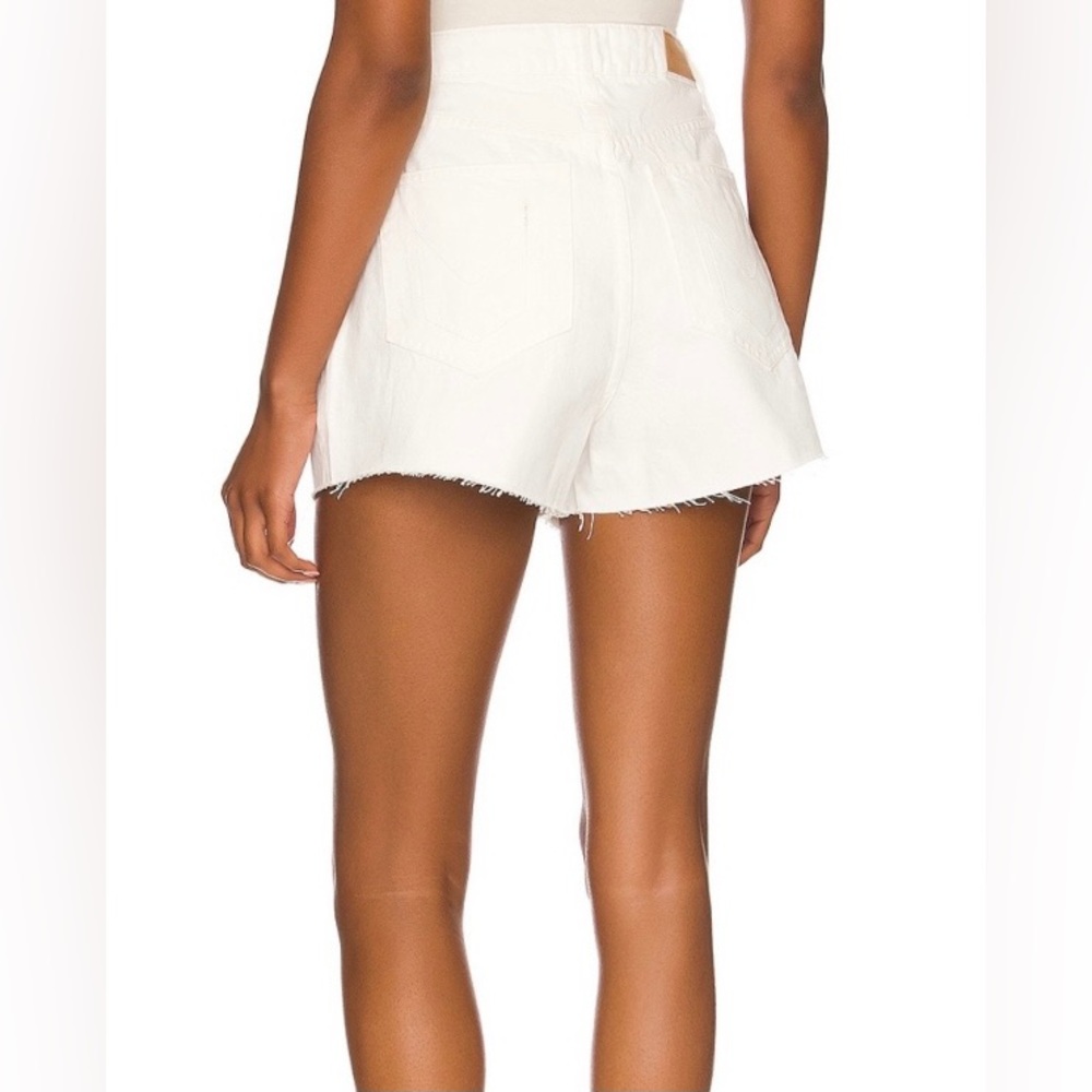 White denim shorts Show Me Your Mumu White Shorts - Picture 2 of 16